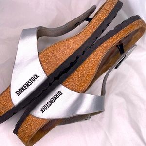 Birkenstock Gizeh sandal Silver 38